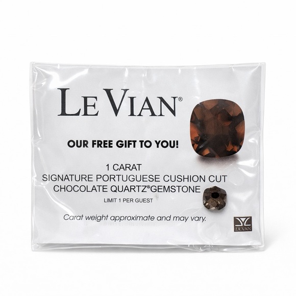 Le Vian 1CT Portuguese Cushion Cut Chocolate Quartz